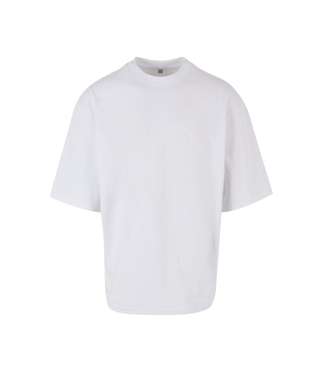 Mens Oversized T-shirt White Build Your Brand-1