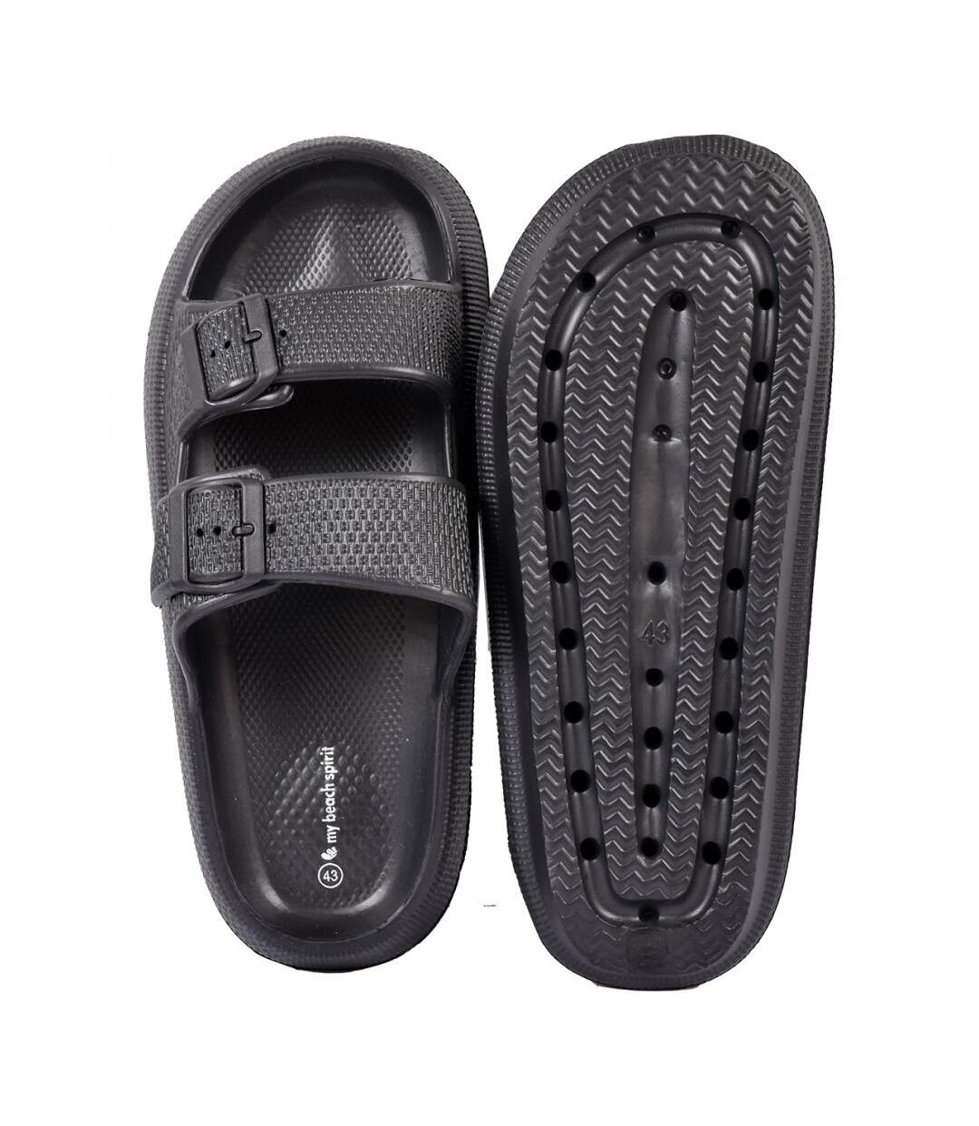 Sandales Mules EVA Boucle-4