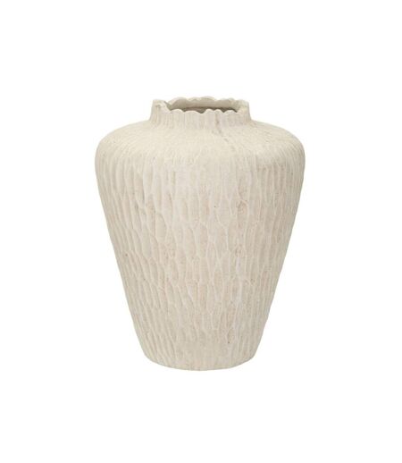 Vase Design Shade 40cm Crème