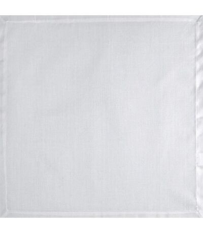 Nappe carrée en tissu pour l&rsquo;hôtellerie - DINNER - blanc