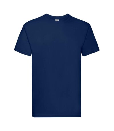 Fruit of the Loom Unisex Adult Super Premium Plain T-Shirt (Navy) - UTPC5963