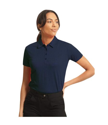 Polo femme bleu marine Island Green