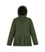 Veste Imperméable Melane Femme Kaki Foncé Noir Regatta-2