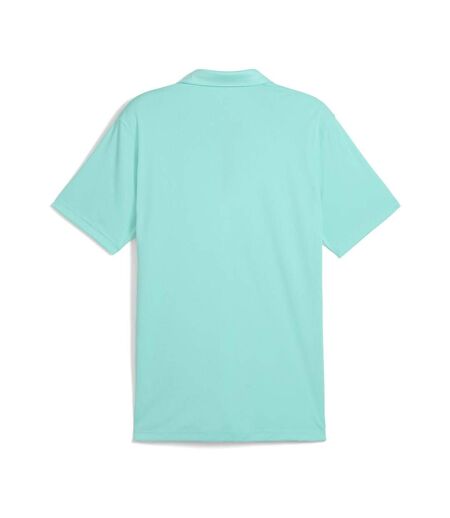 Polo de golf turquoise homme puma pure 2.0