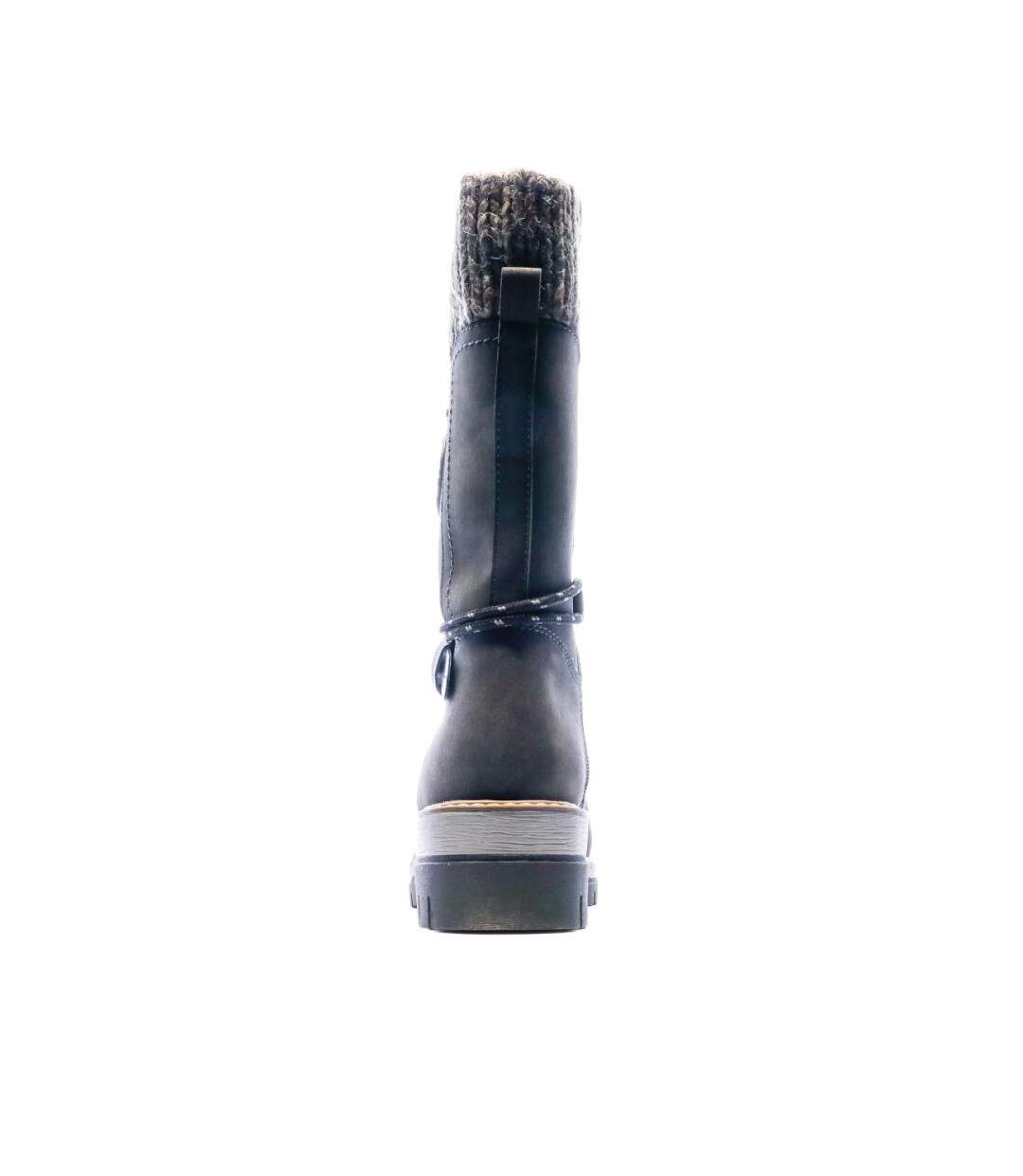 Bottes gris anthracite femme relife grivione-3