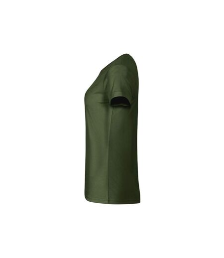 T-shirt Fantasy Femme Vert Kaki Malfini