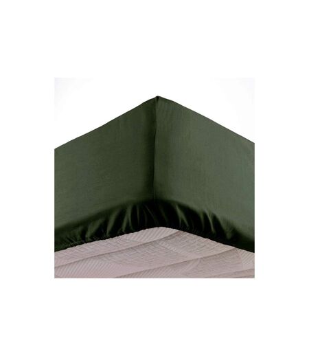 Drap Housse Microfibre Oscar 90x190cm Kaki