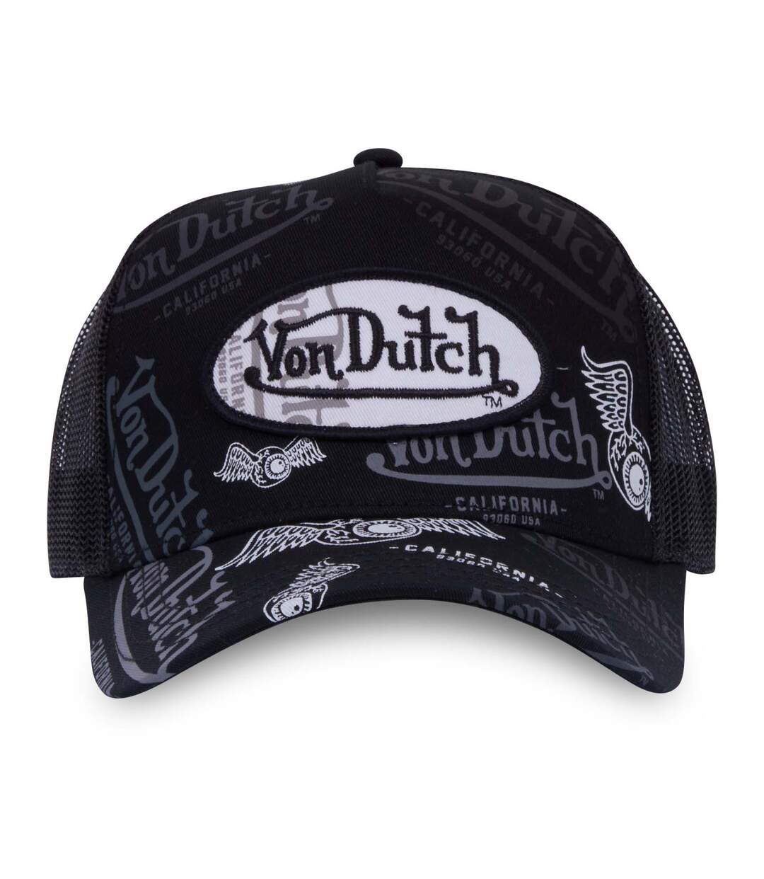 Casquette trucker fermeture snapback Von Dutch Vondutch-2