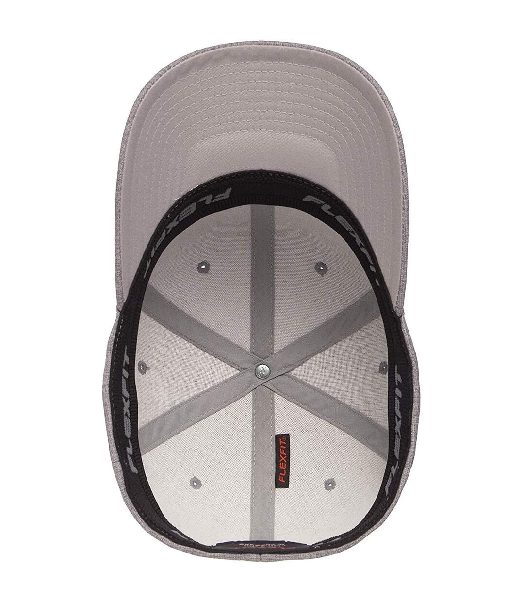 Casquette heatherlight adulte gris Flexfit-4