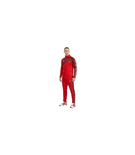 Mens Spirit Performance Half Zip Jacket Red Puma