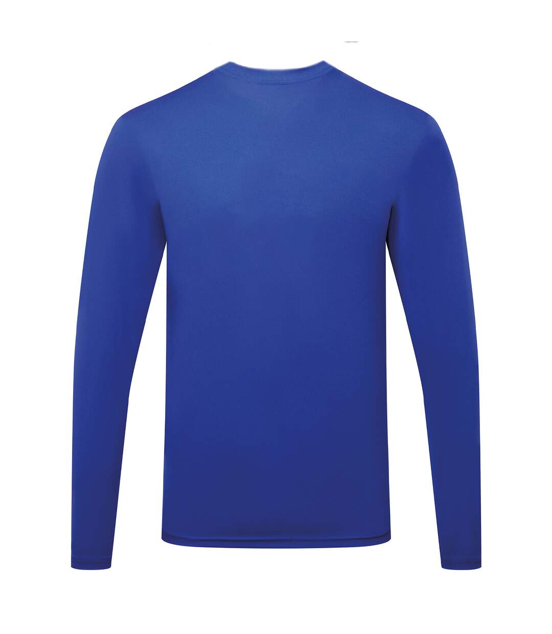 Mens Long Sleeve Performance T-shirt Royal Blue TriDri-2
