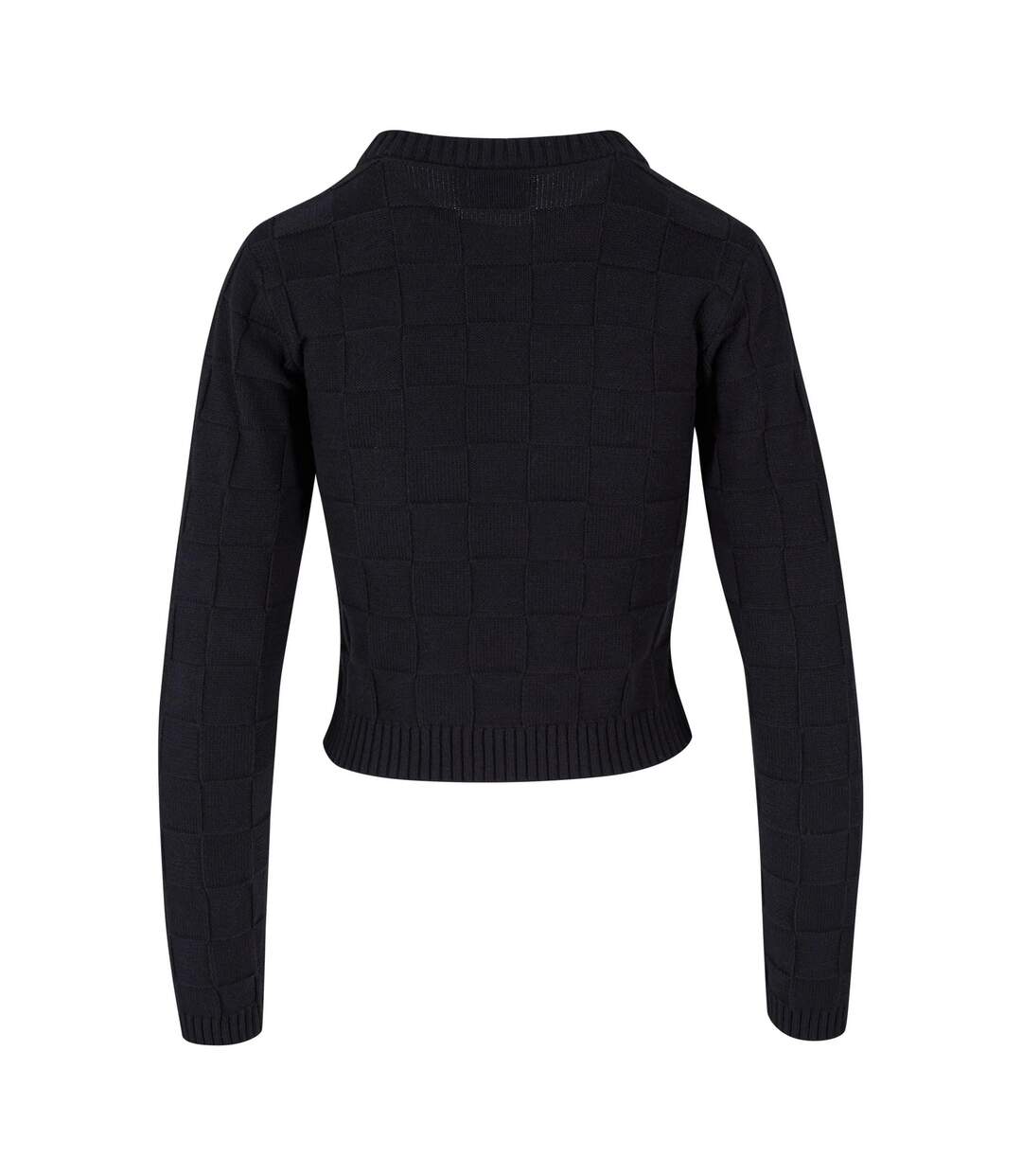 Sweat Motif/style À Carreaux Femme Noir Urban Classics-2