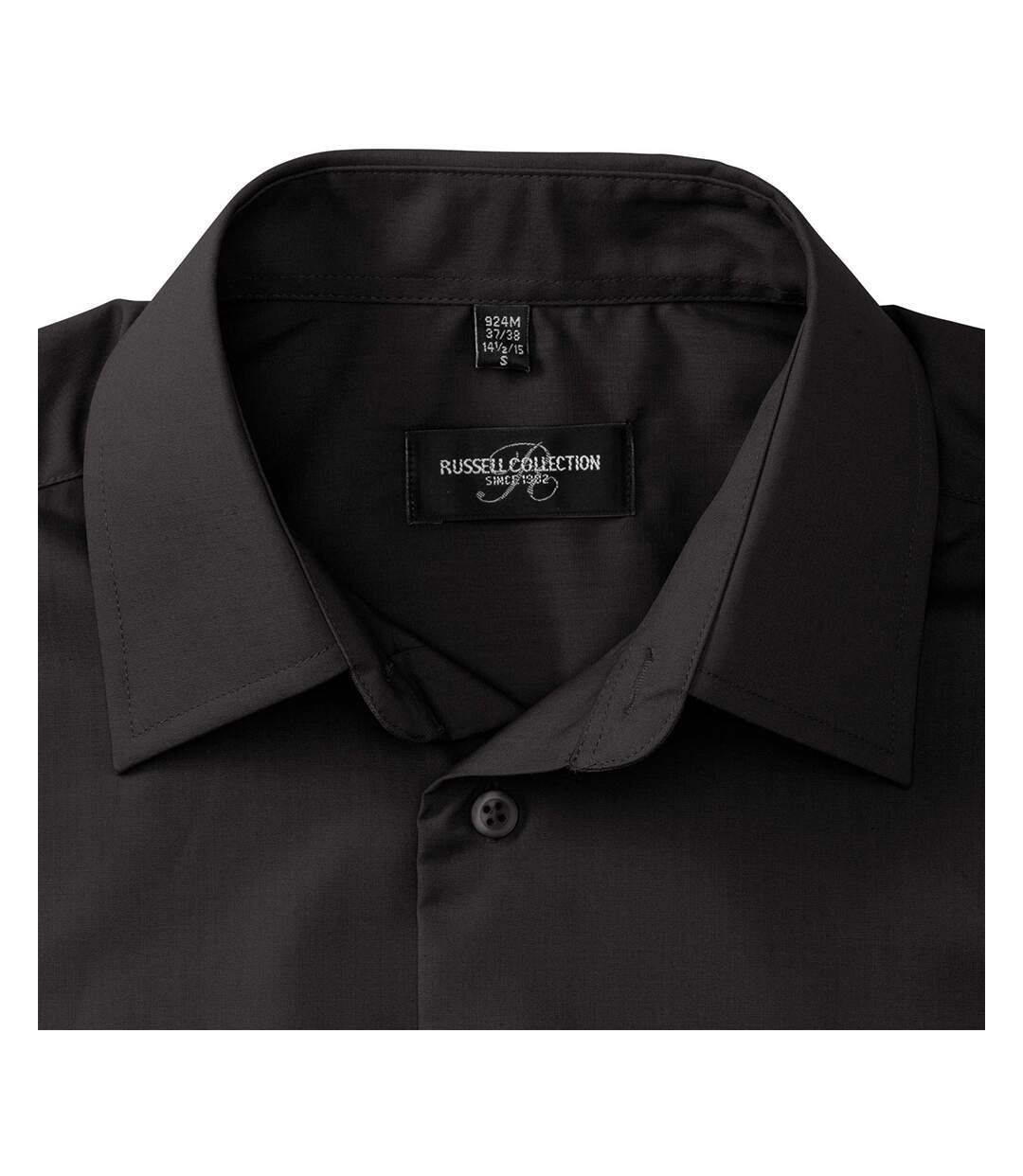 Chemise à manches longues  collection pour homme noir Russell Russell