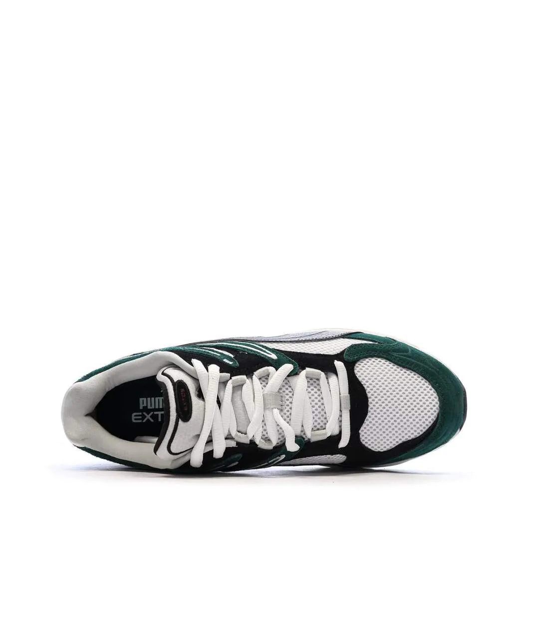 Baskets vert/blanc homme puma extos collector-4