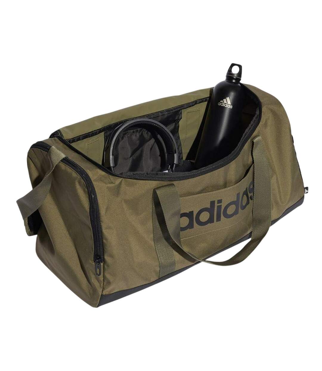 Sac De Sport 56 Cm X 28 Cm X 22 Cm Vert Kaki Noir Adidas-3