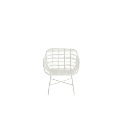 Chaise de Jardin Design Celeste 82cm Blanc