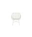 Chaise de Jardin Design Celeste 82cm Blanc