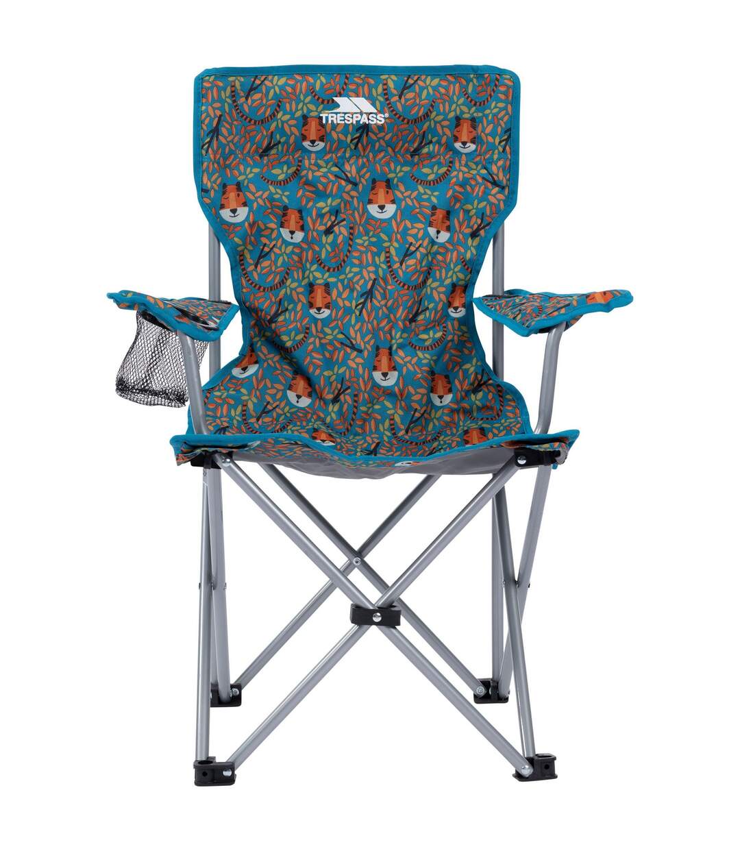 Childrens/kids Joejoe Camping Chair One Size Teal Trespass-1