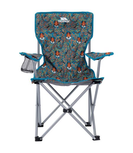 Childrens/kids Joejoe Camping Chair One Size Teal Trespass