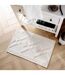 Tapis de Bain Jacquard Gladis 50x80cm Blanc-5