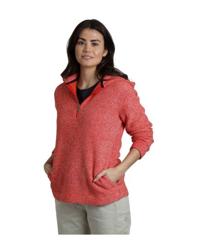 Sweat à capuche alisa femme rouge Weird Fish