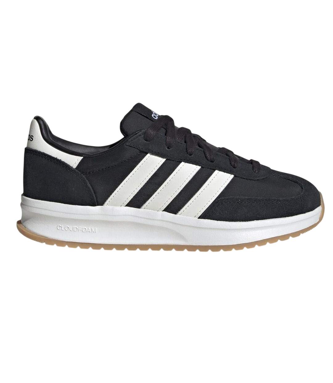 Baskets Motif/style Rétro Run 70s 2.0 Femme Noir Blanc Marron Pâle Adidas-1