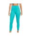 Legging Turquoise Femme Nike 7/8 Lurex - L