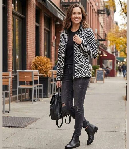 Veste en polaire contre collé reversible SH1187