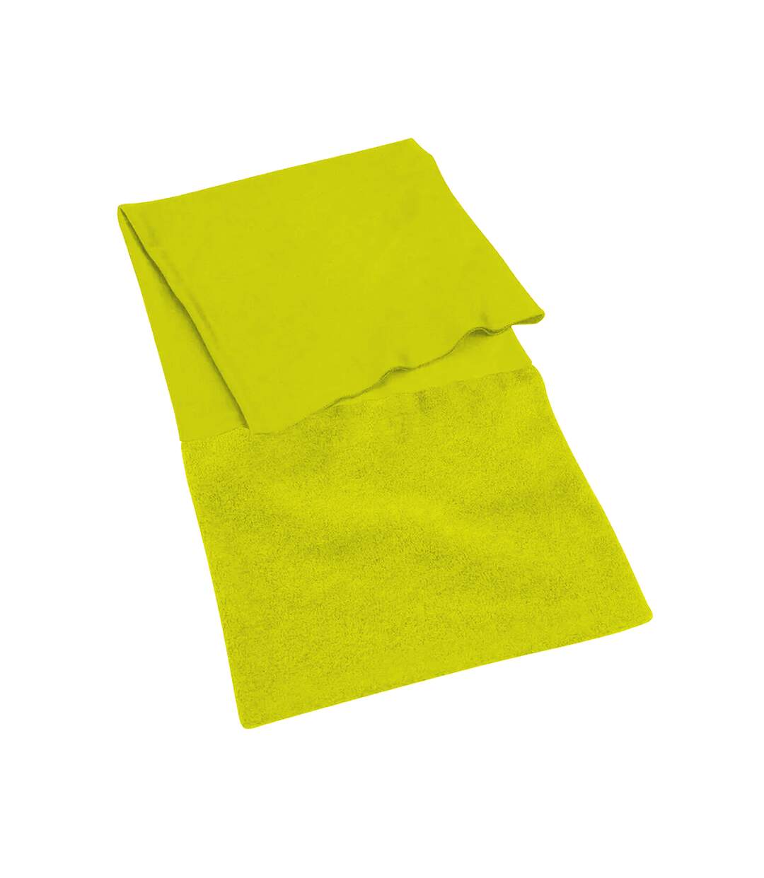 Echarpe multi-fonction femme taille unique jaune fluo Beechfield-1