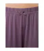 Womens/ladies Jasmin Plain Ruffle Hem Pyjama Bottoms Purple CCDK Copenhagen-4
