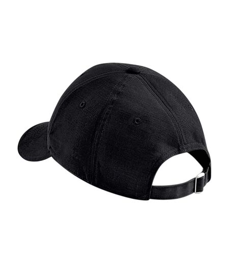 Casquette Motif/style 6 Panneaux Athleisure Noir Jaune Beechfield