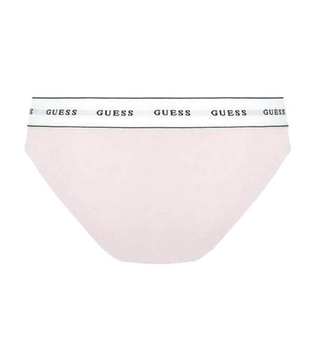 Culotte Motif/style Logo Femme Rose Guess