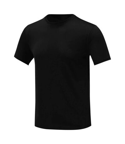Elevate Mens Kratos Cool Fit Short-Sleeved T-Shirt (Solid Black) - UTPF3930