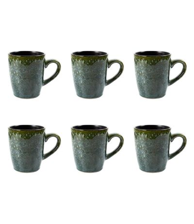 Lot de 6 Mugs Elia 30cl Vert