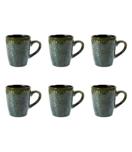 Lot de 6 Mugs Elia 30cl Vert