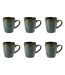 Lot de 6 Mugs Elia 30cl Vert-1