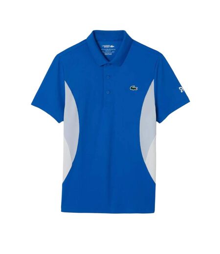 Mens Novak Djokovic Fan Regular Tennis Polo Shirt Blue Lacoste
