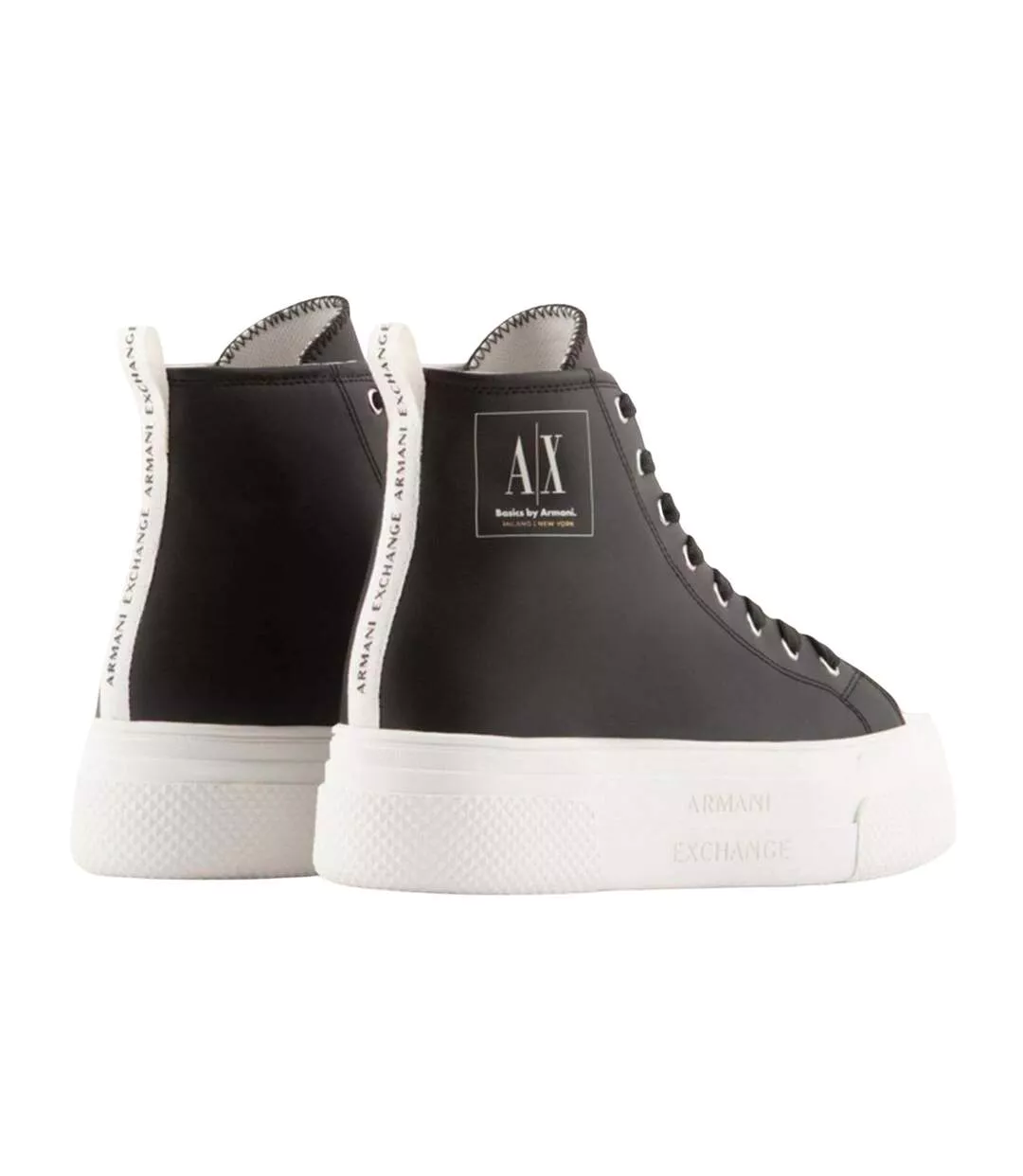 Baskets Femme Noir Armani Exchange-2