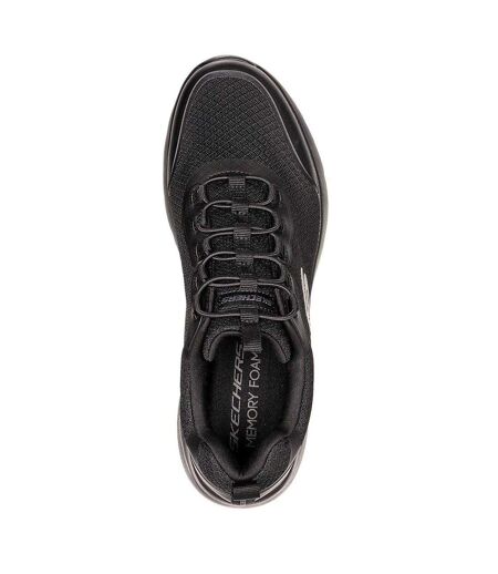Mens Dynamight 2.0 Setner Trainers Triple Black Skechers