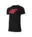 T-shirt H4l22-tsm353 Homme Noir 4F-2