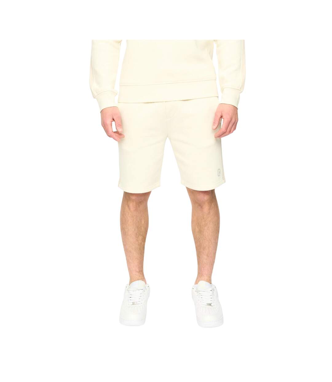Mens Cresswill Shorts Neutral Crosshatch-2