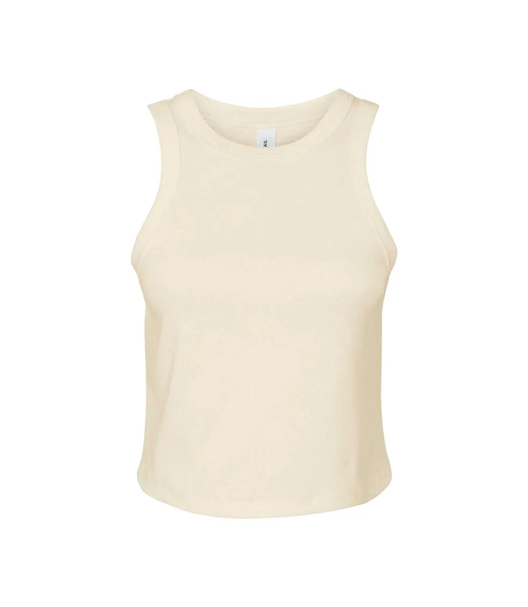 Débardeur Dos Nageur En Microfibres Femmes/ladies Naturel Uni Bella + Canvas-1