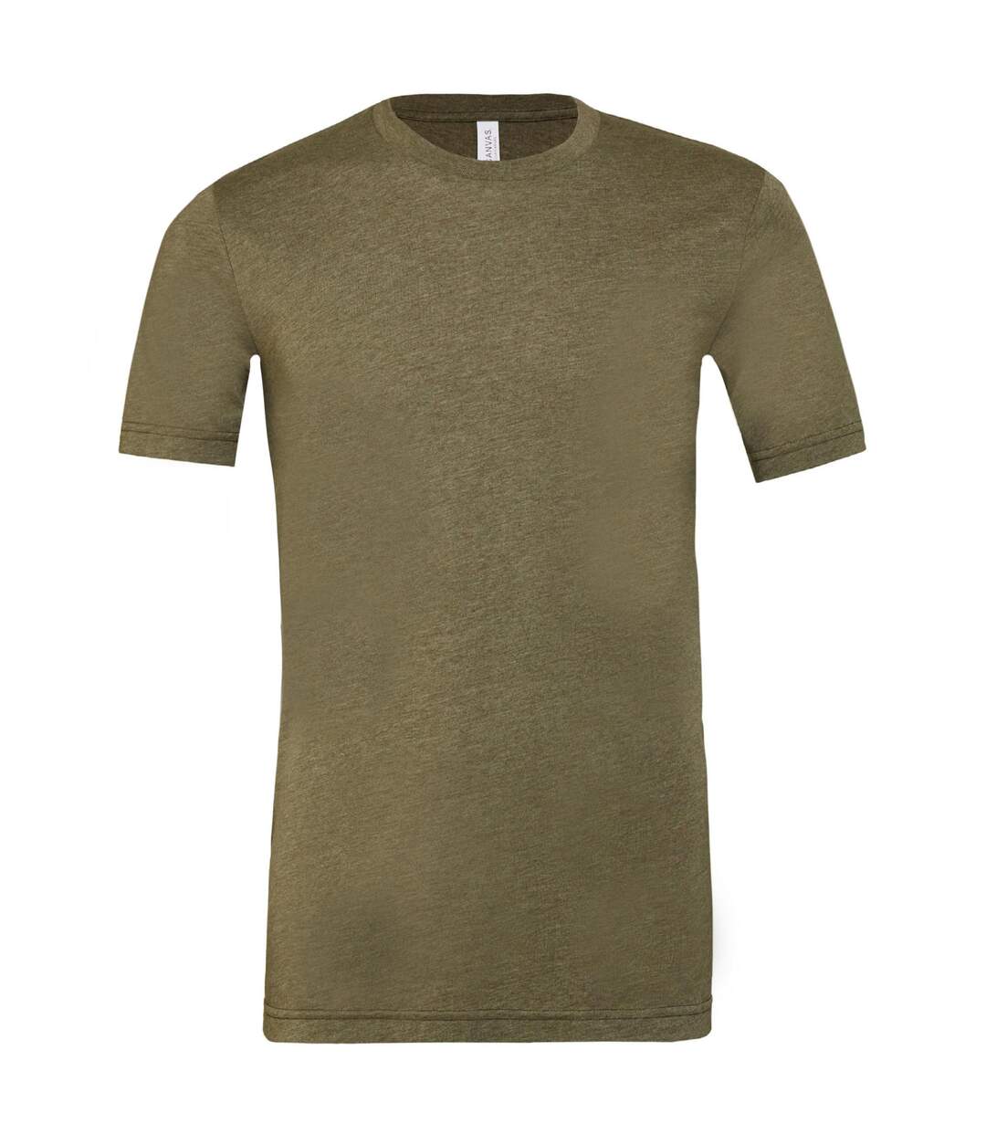T-shirt Adulte Vert Sombre Chiné Bella + Canvas-1