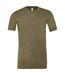 T-shirt Adulte Vert Sombre Chiné Bella + Canvas-1