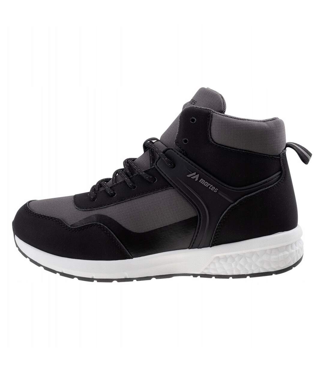 Bottines De Randonnée Maiden Enfant Noir Gris Foncé Martes-3