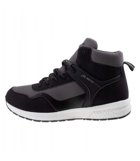 Bottines De Randonnée Maiden Enfant Noir Gris Foncé Martes