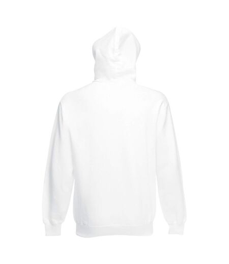 Sweat À Capuche Homme Blanc Fruit Of The Loom