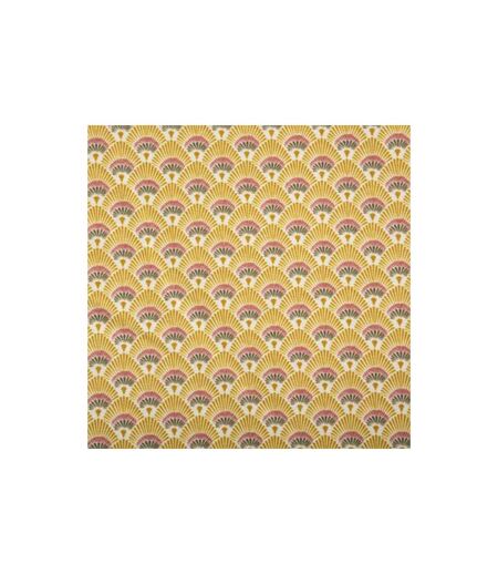 Nappe Antitache à Motifs Gloria 140x240cm Ocre