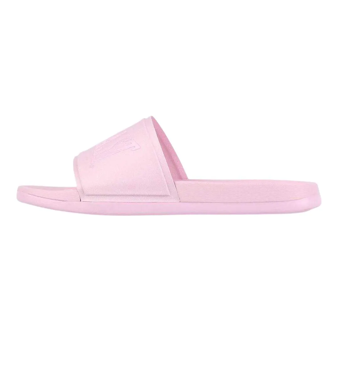 Womens/ladies Logo Sliders Baby Pink Everlast-2