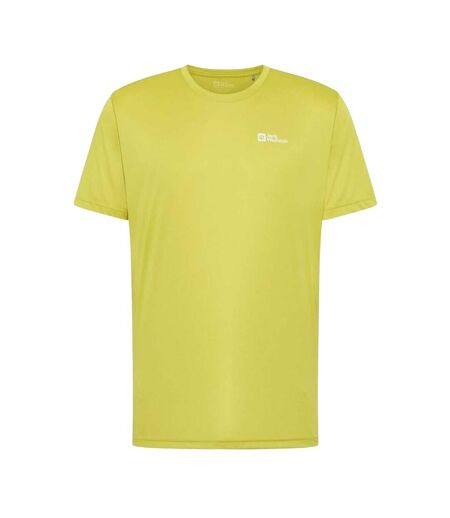 T-shirt Motif/style Tech Homme Vert Pomme Jack Wolfskin